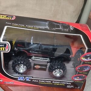 New Bright Black Harley Davidson F-150 R/C Truck
